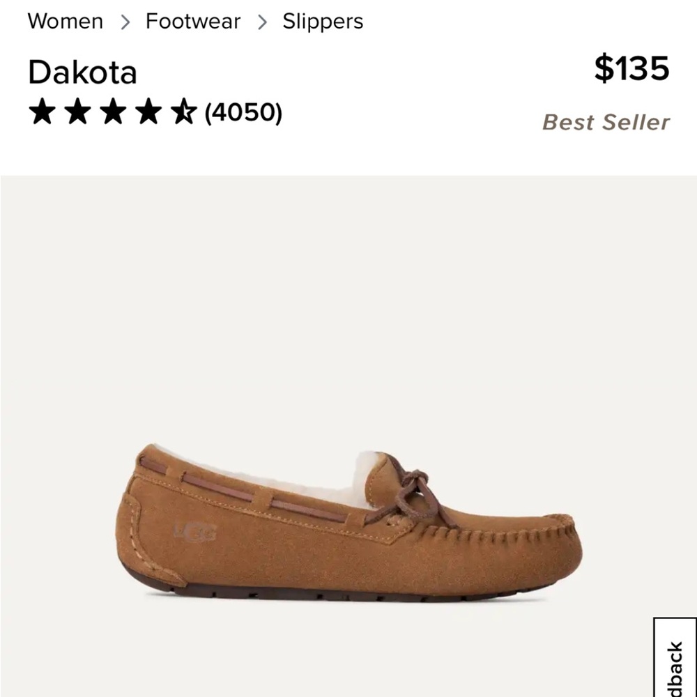 UGG DAKOTA SLIPPERS